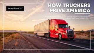 how truckers move america